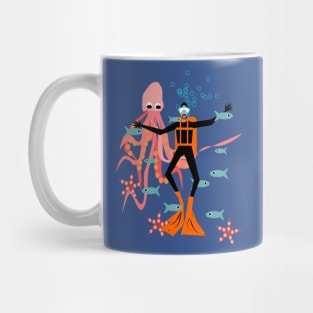 Scuba Diver, underwater adventure! Mug